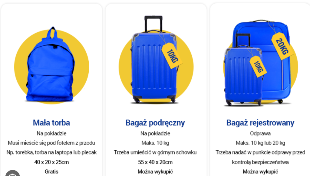 wymogi ryanair